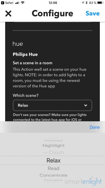 Philips Hue and IFTTT
