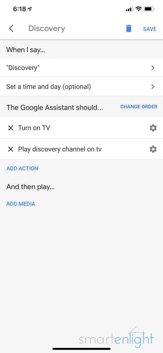 google assistant harmony commands